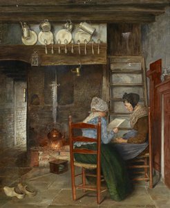 Interieurszene von Gustav Köhler