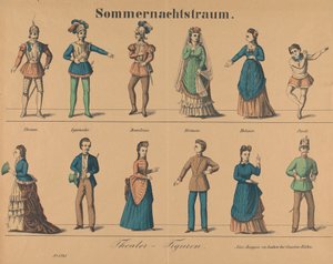 "Sommernachtstraum": Theaterfiguren von Gustav Kühn