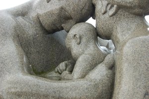 Skulpturen im Vigeland-Skulpturenpark von Gustav Vigeland