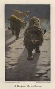 Auf dem Überfall von Gustav Wertheimer