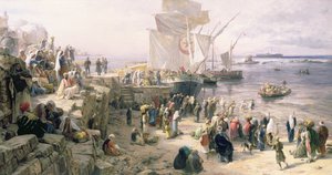 Jaffa, Rekrutierung türkischer Soldaten in Palästina, 1888
