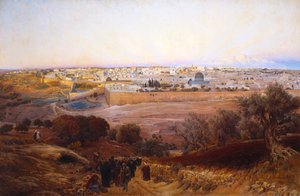 Jerusalem vom Ölberg, 1902