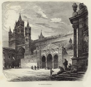 Die Kathedrale von Palermo von Gustave Bauernfeind