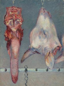 Kalbskopf und Ochsenzunge von Gustave Caillebotte