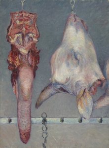 Kalbskopf und Ochsenzunge, ca. 1882 von Gustave Caillebotte