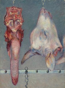 Kalbskopf und Ochsenzunge von Gustave Caillebotte