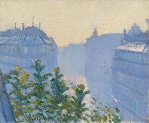 Rue Halévy, Blick von einem Balkon