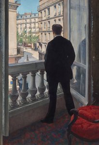 Junger Mann am Fenster
