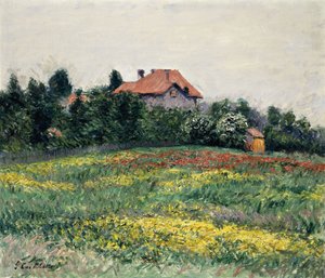 Normandie Landschaft, 1884