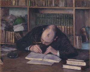Porträt des Buchhändlers E. J. Fontaine