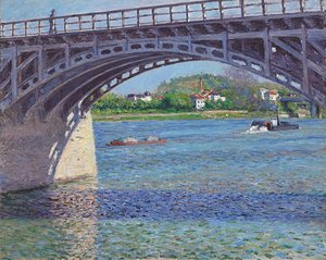 Die Brücke von Argenteuil und die Seine