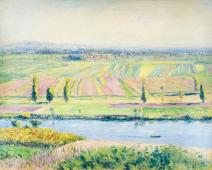 Die Ebene von Gennevilliers von den Hügeln von Argenteuil