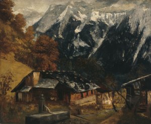 Eine alpine Szene