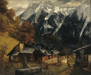 Eine alpine Szene