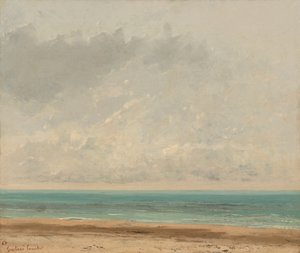 Ruhige See von Gustave Courbet