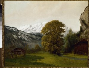 Landschaft in Interlaken, Schweiz