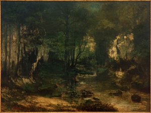 Der Bach von Puits-Noir, Tal der Loue