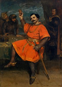 Louis Gueymard 1822-1880 als Robert der Teufel, 1857 von Gustave Courbet