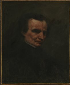 Porträt von Hector Berlioz 1803-1869, ca. 1850 von Gustave Courbet