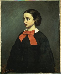 Porträt von Mlle. Jacquet, 1857