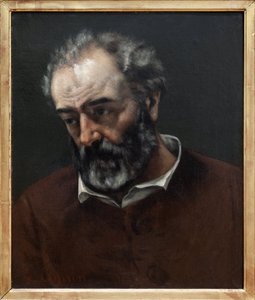 Porträt von Paul Chenavard von Gustave Courbet
