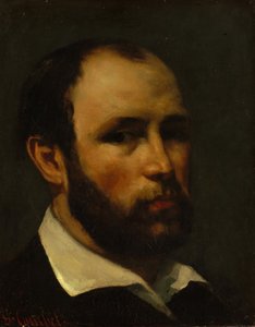 Porträt eines Mannes, wahrscheinlich ca. 1862 von Gustave Courbet