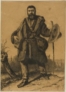 Der Apostel Jean Journet von Gustave Courbet