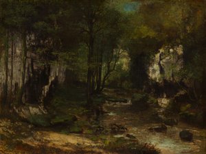 Der Bach (Le Ruisseau du Puits-Noir; Tal der Loue)