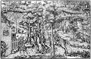 Ermordung von François De Guise durch Jean Poltrot de Méré, 1898 von Gustave Demoulin