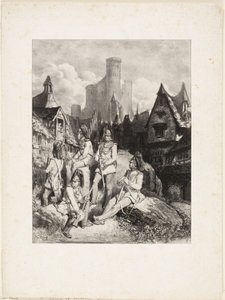Eine Gruppe österreichischer Wachen