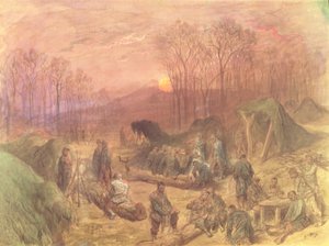 Ein Militärlager von Gustave Dore