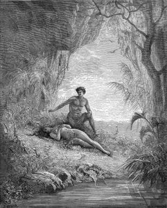 Adam und Eva - Bibel von Gustave Dore