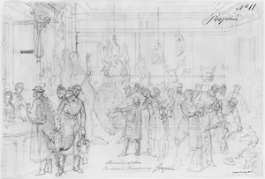 Album der Belagerung von Paris, Maison Debos, Boulevard Haussmann von Gustave Dore