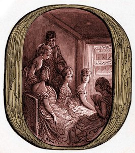 Eine Opernloge im königlichen Opernhaus von Gustave Dore