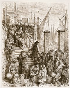 Billingsgate, Fischanlandung, aus 