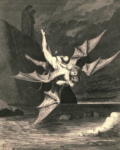 Aber der andere erwies sich als Habicht...und beide fielen in den kochenden See, um 1890