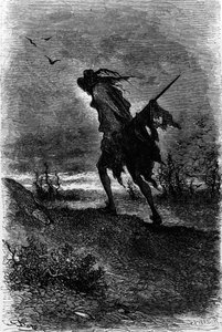 Captain Fracasse von Theophile Gautier. Illustration von Gustave Dore