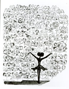 Konzert der Philharmonischen Gesellschaft, Karikatur von Hector Berlioz aus 