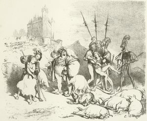 Feudaler Gebrauch von Gustave Dore