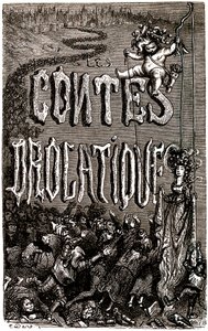 Frontispiz zu den Drolatischen Geschichten von Honore de Balzac