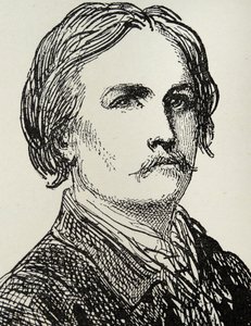 Gustave Doré - 1832-73 französischer Künstler und Buchillustrator, Gravur nach einer Selbstporträtskizze