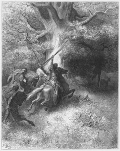 Gustave Doré Bibel: Tod von Absalom von Gustave Dore