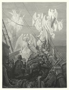 Gustave Doré Illustration für Coleridges Rime of the Ancient Mariner von Gustave Dore