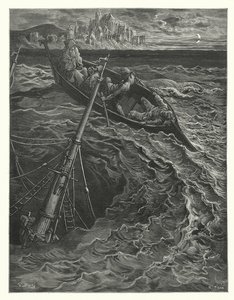 Gustave Doré Illustration für Coleridges Rime of the Ancient Mariner von Gustave Dore