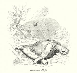Hans in die Höhe geschickt (Gravur)