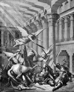Heliodor im Tempel bestraft