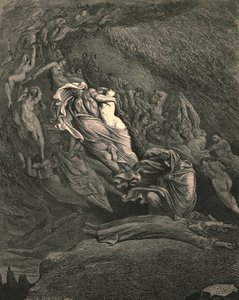 Ich schien aus Mitgefühl zu schwinden, nicht weit vom Tod, um 1890 von Gustave Dore