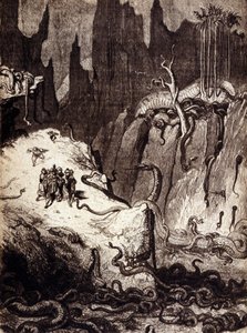 Illustration für „Die Geschichten aus 1001 Nacht“: Sinbad der Seefahrer. 19. Jahrhundert. von Gustave Dore