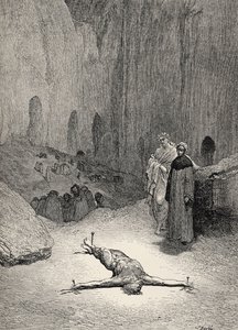 Illustration zur Göttlichen Komödie - Hölle (La Divina Commedia, L