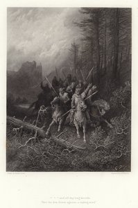 Illustration für Vivien von Alfred Tennyson von Gustave Dore